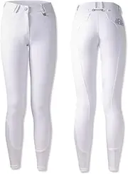 [EQULIBERTA] Silicone Riding Culotte Full Grip Women Junior White