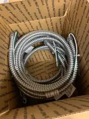 UL Listed 6 Ft. 14/3 AWG 15 Amps Flexible Metallic Pre-Wired Whip EPCO EPW1463
