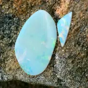 Australian Opal Loose Cut Stones, Thin, Solid Opal, PRO9