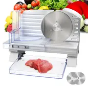 Electric Food Slicer Deli Vegetables Bread Fruit Meat Processor 200w