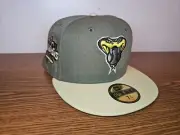 7 3/4" Arizona Diamondbacks 2001 World Series New Era Fitted Hat Club Exclusive