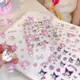 日系卡通透明貼紙可愛少女心創意裝飾防水貼紙diy水杯手賬素材