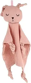 SUPVOX Appeasing Towel Soft Animal Comfort for Newborns Shower and Birthday Present Adorable Rabbit Soothe and Engage Boy Girl