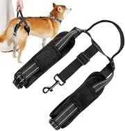 Dog Sling for Back Legs, Comfortable Dog Sling Reflective Strips Hip Support Harness, Sturdy Handle Vest Harnesses Dog Lift Harness for Elderly or Disabled Dogs