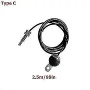 2m-5m Gym Cable Wire Rope Heavy Duty Steel Replacement Parts For Home Gym Fitness Cable Pulley Acces TypeC-2.5M