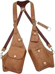 [APLVFFZH] Underarm Shoulder Bag Strap Pouch for Adventure Travel