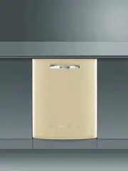 Smeg PF 60cm Inbuilt Retro Dishwasher Cream