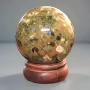 Polished Green Forest Jasper Sphere 2.75" - USA