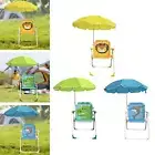 Kids Camping Chair Beach Chair with Umbrella Lightweight Easy to Carry