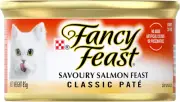 Fancyfeast Classic Pate Savoury Salmon Feast Gourmet Cat Food 24X85G