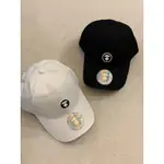 LIMIT精品✔️AAPE 經典猿猴矽膠LOGO搭配背後字母設計 黑白二色 帽子 棒球帽 鴨舌帽 現貨