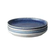 Denby Studio Side Plates Blue 21cm (Set of 4)