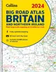 2024 Collins Big Road Atlas Britain and Northern Ireland：A3 Spiral