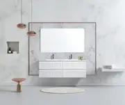 Hampton 1500mm PVC Wall Hung Bathroom Vanity Cabinet