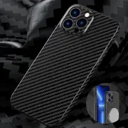 For iPhone 15 Pro Max 14+ 13 12 11 Shockproof Carbon Fiber Texture Phone Case