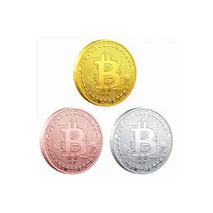 新款Bitcoin金幣BTC外國硬幣比特B創意禮物國外金幣區塊鏈加密B