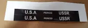 Super Chexx & Pro Dome Bubble Hockey - USA vs USSR RUSSIA (Home / Away) DECAL