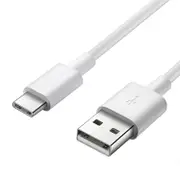 Sansai 1.2m USB Type C to USB Charge/Sync Cable for Apple MacBook/Chromebook WHT