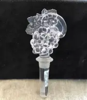 Mikasa Fruit Collection Austrian Crystal Wine Bottle Stopper New Without Box