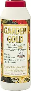 Yates Hortex Garden Gold Fertiliser, 700 g - Quick & Slow Release with Wetting Agent - Promotes Growth, Flowering, and Fruiting