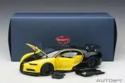 Autoart 2017 BUGATTI CHIRON JAUNE MOLSHEIM YELLOW/NOCTURNE BLACK 1:18 New Item*