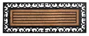 Nautica Rubber Bordered Coir Doormat - 45 x 120 cm - Entry Mat, Welcome Mat, Door mat, Non Slip, Anti Slip, Front Door, Waterproof, Durable