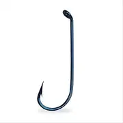 [Mustad] Classic Turned Down Ball Eye Hollow Point Virginia Hook (Pack of 100)