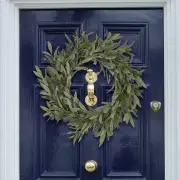 Artificial Olive Wreath Spring Summer Wreath Window Ornament Wall Greenery