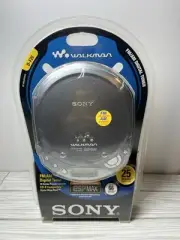 Sony Portable CD Player w/ AM/FM Tuner - Silver - VGC (D-F20/C)