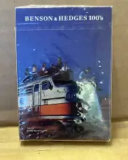 BENSON HEDGES 100s POKER SIZE PLAYING CARDS PHILIP MORRIS 1995 NIB SEALED