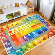 Kids ABC Rug, Car Rug Play Mat, Kids Play Rug - Play Learn and Have Fun Safel...