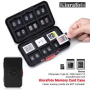 36-Slot Memory Card Case Pop-Up Style fr 12 XQD Cfexpress Type-B & 24 MicroSD TF