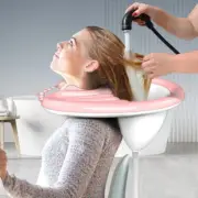 Portable Shampoo Pad PVC Inflatable Hair Washing Basin Pregnant Women & Elderly