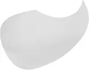 Kisangel Transparent Acoustic Guitar Pickguard Scratch Guard Plate for Folk Guitars Easy Application Removal Preserves Original Aesthetic Durable Protection From Wear