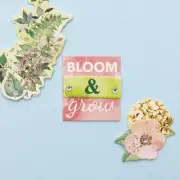 Willow & Sage Layered Chipboard Stickers 8/Pkg-