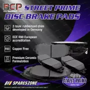 8pcs Ceramic Brake Pads Set for Subaru Forester SJ Liberty B13 BP BL Outback BR (for: Subaru)