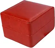 ROMISBABA Elegant PU Leather Watch Display Box Stylish Organizer for Watches Jewelry for Home Travel Protects Against Scratches Storage Case