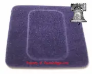 5 Air-tite Coin Holder Capsule Display Card Insert 1oz Silver Bar BLUE + Case