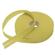 1 Inch Single Fold Bias Tape Polyester for Sewing(Gold 50 Yards)