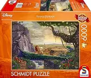 Disney, The Lion King, Return to Pride Rock?: Puzzle Thomas Kinkade, Disney 6000 Teile