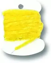 CREATIVE ANGLER Yellow Rayon Chenille Fly Tying Thread for Fly Fishing, Fly...