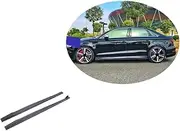 RS3 Carbon Fiber Fibre Side Skirts Compatible for Rs3 2017-2018