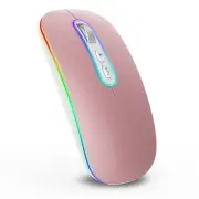 Mouse Wireless Bluetooth, Ergonomic Rechargeable Computer Mice, Quiet Ultra S...