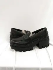 Timberland Women's Black Everleigh Platform Penny Loafer Size 8