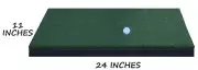 11" x 24" Nylon Golf Mats Turf Chipping Driving Range Practice Mat Training Aid