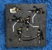 Super Chexx Pro / Classic Boston Bruins Home Black Team Set Brand New