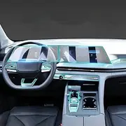 LQUNGE Car Interior Car Door Center Console Media Dashboard Navigation TPU Anti-scratch Protector Film,For CHANGAN CS75 PLUS 2022-2024