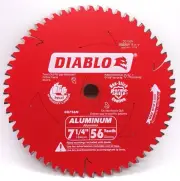 (J) Diablo D0756NA 7-1/4" x 56-Teeth Saw Blade for Thick Aluminum