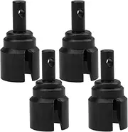 ShareGoo Steel Differential Cup Output Diff. Cup Compatible with MJX Hyper Go 16208 14209 14210 14301 16421 1/14 RC Car Upgrade Parts (Black)