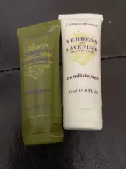 Crabtree & Evelyn .8 fl oz Shampoo1 & Conditioner1Verbena& Lavender(2Total)
